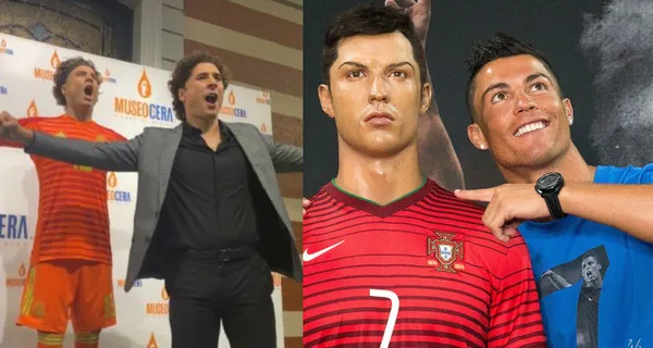 Guillermo Ochoa recibió un homenaje y se develó una estatua de cera del jugador mexicano. Esta es la diferencia entre lo que cuesta la de Ochoa y la de Cristiano Ronaldo.