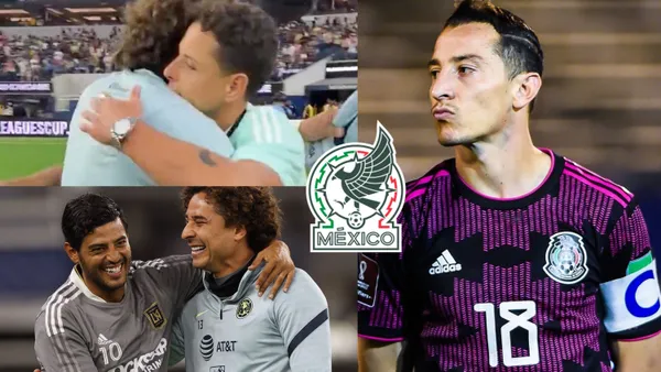 Guillermo Ochoa se encontró con Chicharito y Carlos Vela y así reaccionó Andrés Guardado