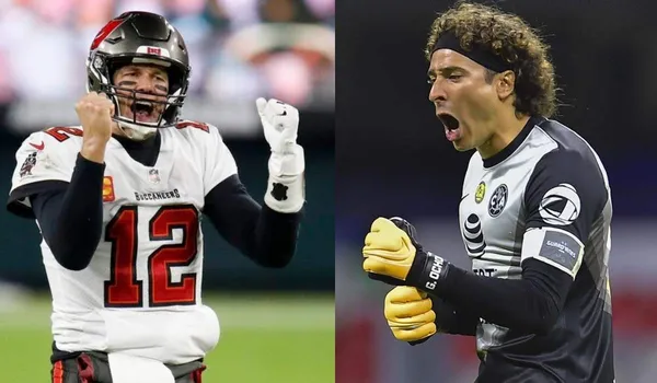 Guillermo Ochoa se olvidó del futbol por un momento y así vivió el Super Bowl.
