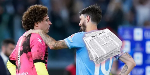 Guillermo Ochoa tras el juego ante Lazio / Foto: Getty Images