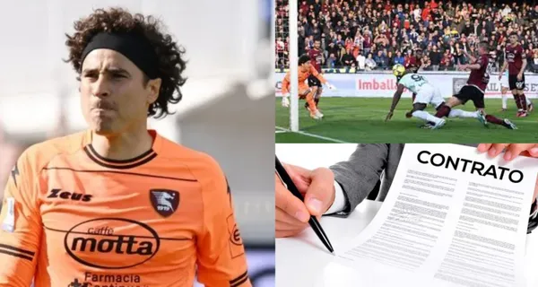 Guillermo Ochoa y el nuevo salario, tras que se aproxima la renovación de su vínculo con Salernitana.