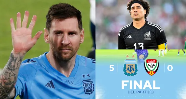 Guillermo Ochoa y lo que hizo luego de ver el 5 a 0 de Argentina y de cómo Lionel Messi se pasea ante sus rivales.