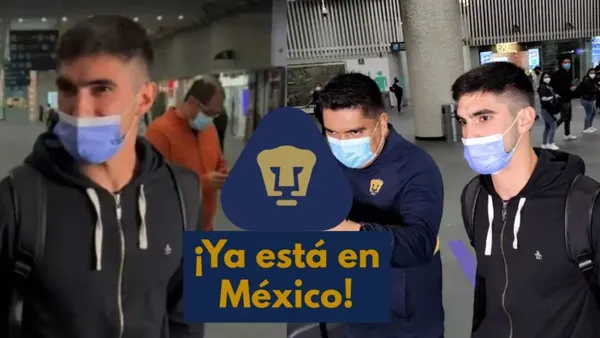 Gustavo Del Prete ya llegó a México y estas son las primeras palabras acerca de Pumas.