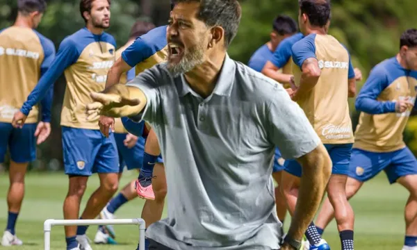 Gustavo Lema con Pumas / Foto: Pumas MX