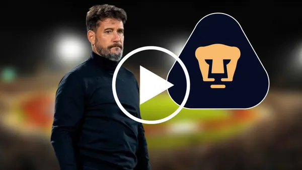 Gustavo Lema dirigiendo a Pumas / Imagen: Esto