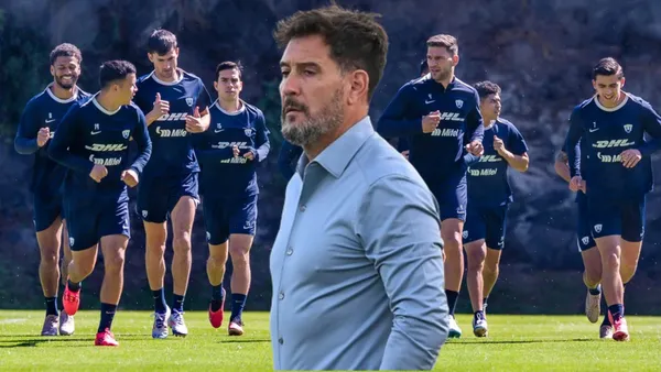 Gustavo Lema y Pumas / Foto: Pumas MX