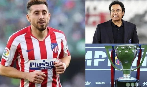 Héctor Herrera fue campeón en Atlético de Madrid, esta fue la reacción de Hugo Sánchez, quien no logró una Liga con el Atlético.