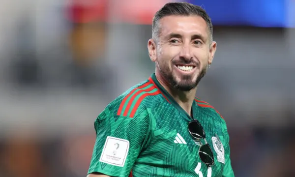 Héctor Herrera jugando en un partido de la selección mexicana (Fuente: Imago)