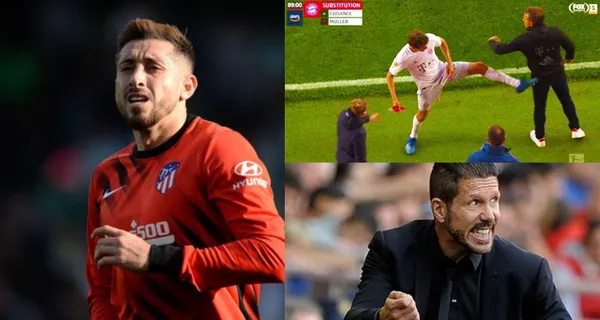 Héctor Herrera no la pasa bien en el Atlético, pero hay un jugador que se da cuenta de los errores de Simeone. Defiende al mexicano pero también sabe de los errores del DT. Así fue el insulto de Suárez al DT.