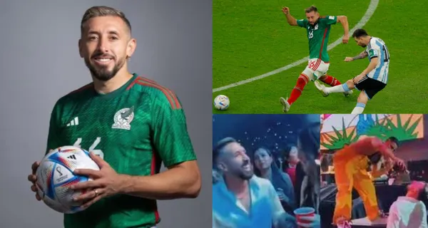 Héctor Herrera y un acto más para tratar de ser figura y que lo vean desde la selección.