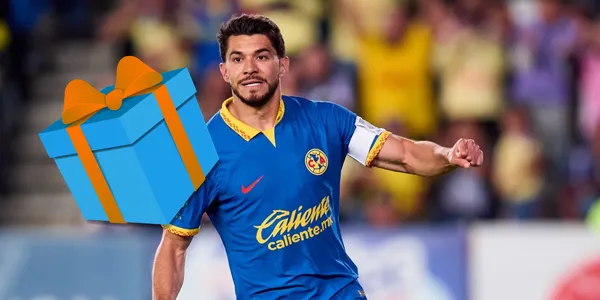 Henry Martín con la playera del América / Foto: ESTO