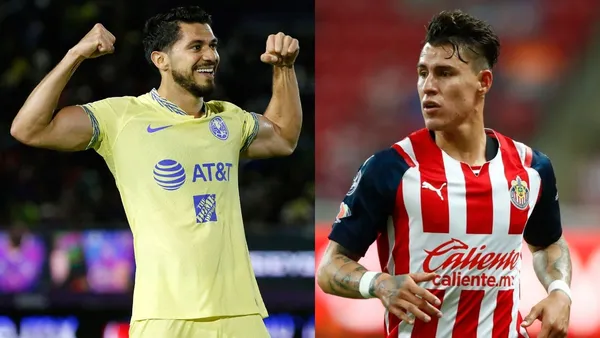 Henry Martín de lanza una bofetada al Chicote Calderón tras el clásico entre América y Chivas