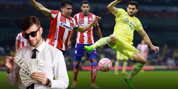 Henry Martín del América, enfrentando al San Luis / Foto: IMAGO7