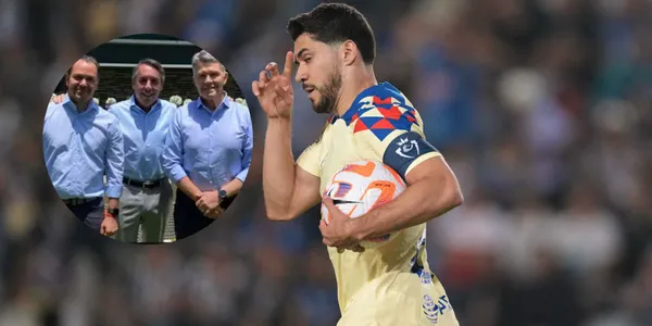 Henry Martín durante el duelo entre América y Pachuca / Foto: Mexsport