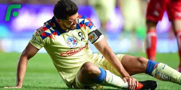 Henry Martín lesionado (Fuente: MEXSPORT)