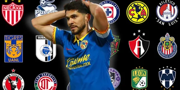 Henry Matín fallando una jugada clave de gol para el América / Foto: Getty Images