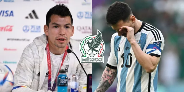 Hirving Chucky Lozano manda un fuerte mensaje para la Argentina de Lionel Messi.