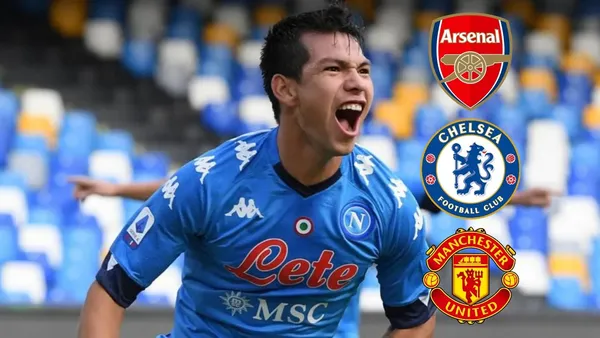 Hirving Lozano a través de redes sociales lanzó un pequeño guiño al cuadro inglés que podría ficharlo