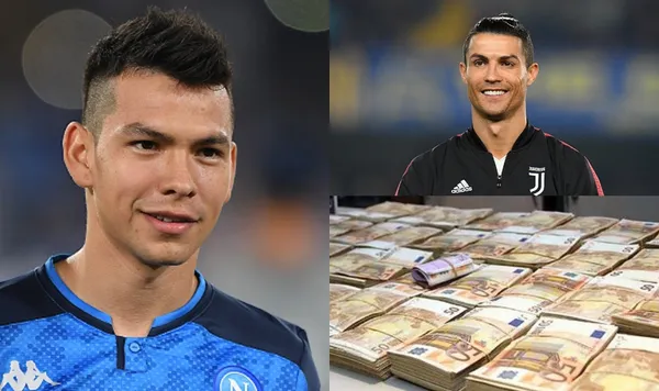 Hirving Lozano, al estilo de Cristiano Ronaldo, lo que hizo con su primer millón de euros como profesional.