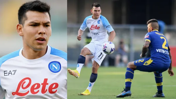 Hirving Lozano arrancó la Liga de Italia donde fue el protagonista de los dos goles del Napoli