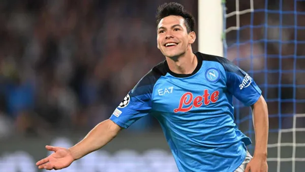 Hirving Lozano camiseta Napoli FOTO: El Comercio
