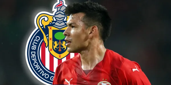 Hirving Lozano con la playera del PSV / Foto: Goal