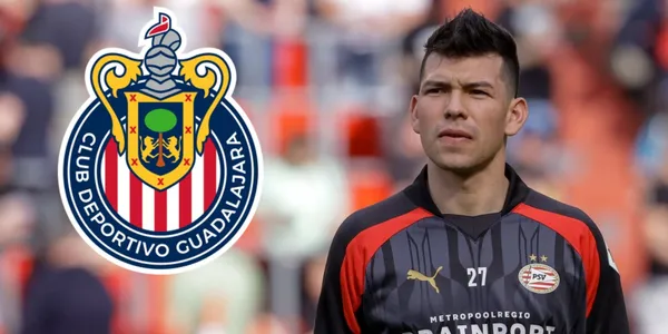 Hirving Lozano durante un partido del PSV Eindhoven / Foto: ESPN