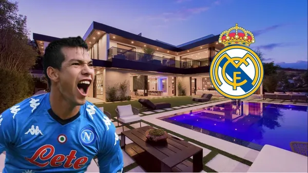 Hirving Lozano en Ciudad de México vivía en una casa de 20 mil dólares, en Madrid tendría una casa de lujo