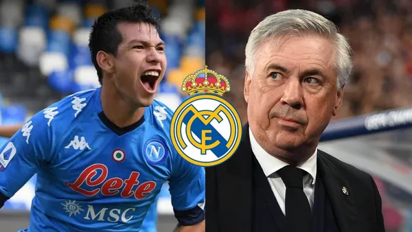 Hirving Lozano en diciembre podría llegar al Real Madrid todo de la mano de Carlo Ancelotti