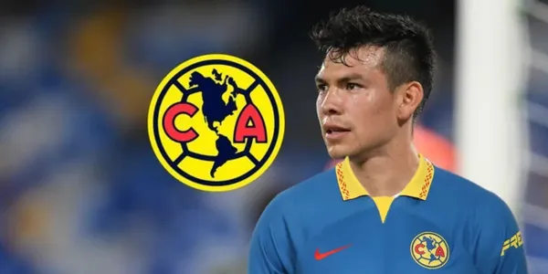 Hirving Lozano en el América según IA / Foto: Soy Águila