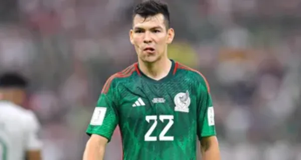 Hirving Lozano en el partido ante Arabia Saudita (Fuente: Mexsports)