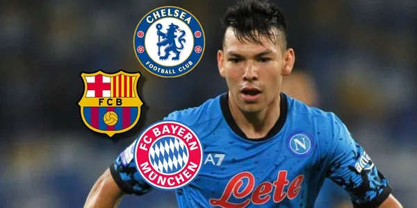 Hirving Lozano es la figura del Napoli, Manchester United y Real Madrid han sondeado al mexicano, pero otro club lanza una oferta de 13 millones de euros