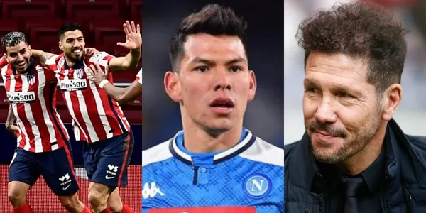 Hirving Lozano está en órbita de Atlético Madrid y debería pelear el puesto con una de las figuras del club