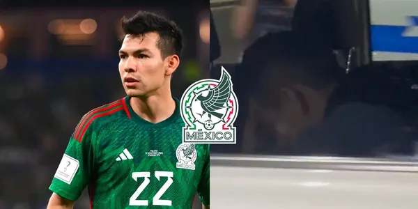 Hirving Lozano fue el primero en irse tras romper concentración en el Tri, dejándonos imágenes desgarradoras