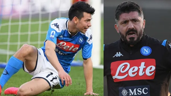 Hirving Lozano fue la pesadilla del Bolonia pero a Gennaro Gattuso no le gustó esto del mexicano y mira lo que le recriminó.