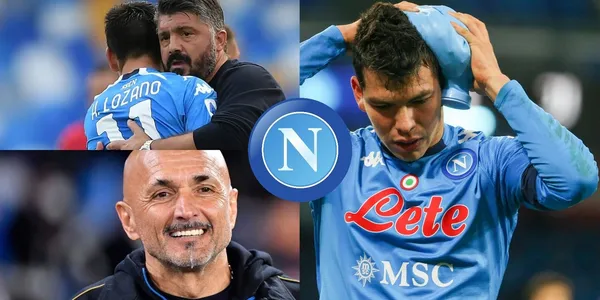 Hirving Lozano ha tenido varias etapas en Napoli desde Ancelotti, Gattuso y ahora con Spalletti donde no puede ser titular