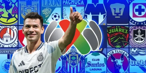 Hirving Lozano junto a clubes de la Liga MX / FOTO GETTY IMAGES