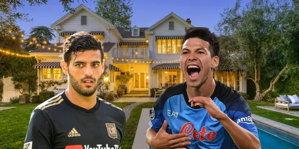 Hirving Lozano llegaría a LAFC y la diferencia entre la casa de Carlos Vela y la que podía tener el Chucky