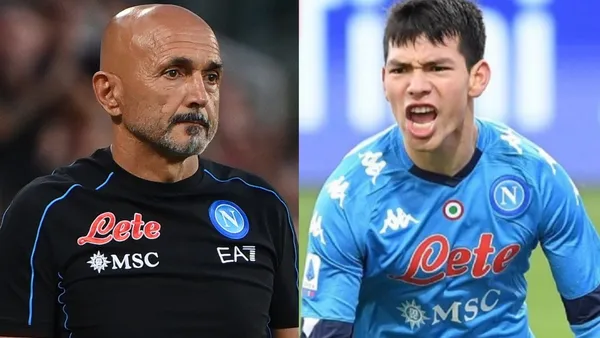 Hirving Lozano mostró su molestia ante uno de los jugadores que siente que no aporta nada en el Napoli