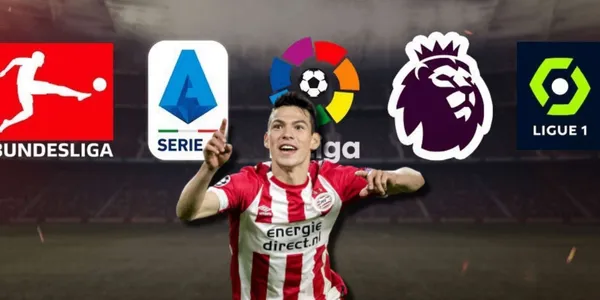 Hirving Lozano no es titular fijo en el PSV, por lo que podría cambiar de aires para el siguiente mercado de pases