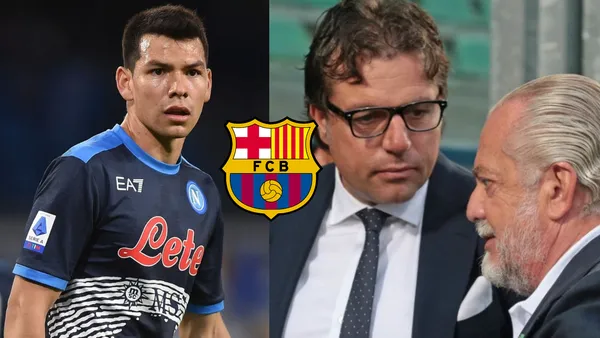 Hirving Lozano no ha logrado ganarse la titularidad en el Napoli y ahora recibe un golpe bajo que podría sacarlo de Italia; el FC Barcelona se frota las manos