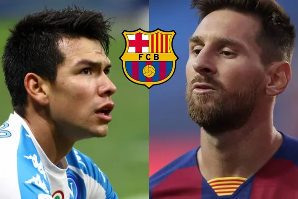 Hirving Lozano no se vuelve elegible para el FC Barcelona gracias al egoísmo de Lionel Messi.