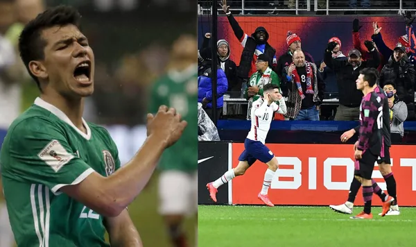 Hirving Lozano no tuvo un gran desempeño, pero esto también sucede por el poco juego que tuvo, hay un futbolista que no le pasa la pelota en el seleccionado nacional, todo por querer lucirse.