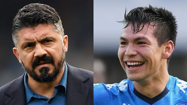 Hirving Lozano pasó momentos muy difíciles en el Napoli con Gennaro Gattuso y recibió esta inesperada ayuda para revertir la situación.