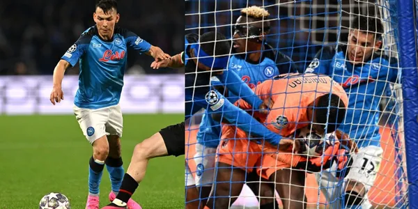 Hirving Lozano remó contra la corriente y la polémica jugada que UEFA le arrebata la semifinal al Napoli