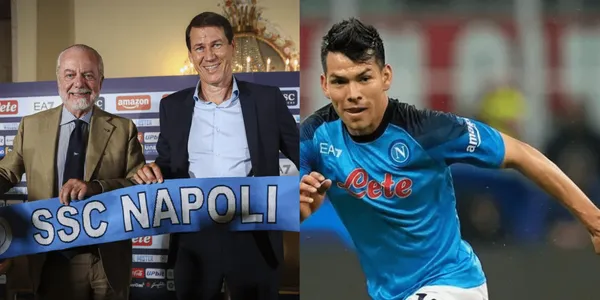 Hirving Lozano se encuentra en el limbo con el Napoli y la reacción del DT Cuando lo vio en la pretemporada