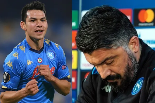 Hirving Lozano se ha dado los modos para seguir siendo figura en Napoli pero Gennaro Gattuso parece que se resiste a la idea por una razón