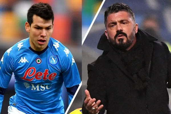 Hirving Lozano se queda sin Champions League gracias a la prepotencia de Gennaro Gattuso.