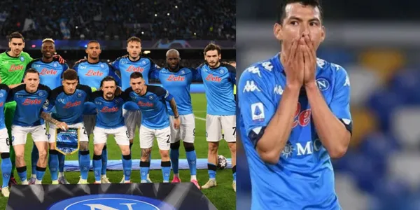 Hirving Lozano siente que juega en contra en el Napoli, uno de sus compañeros no le pasa el balón y perjudica al equipo