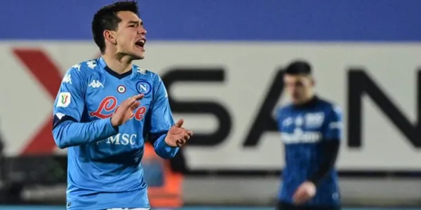 Hirving Lozano sigue ganándose el cariño en Napoli y lo miran como un jugador con gran temperamento y temple